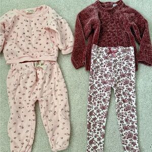 Bundle Set of Kids Matching Set Outfits - 18 Months